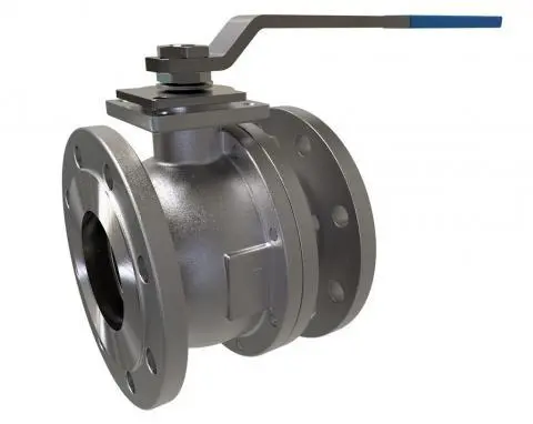 Flanged ball valve