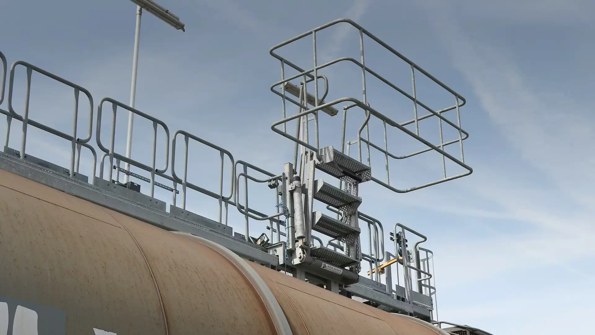 Proxico Folding Stairs Deployed